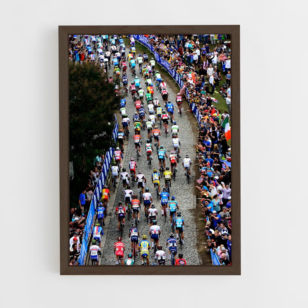 Poster Paves de la Victoire – affiche Cyclisme (vue 5)